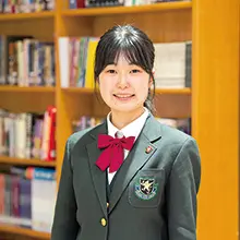 외국어 코스 재학생 2학년 · 기쿠치 (미야기교육대학 부속중학교 출신)